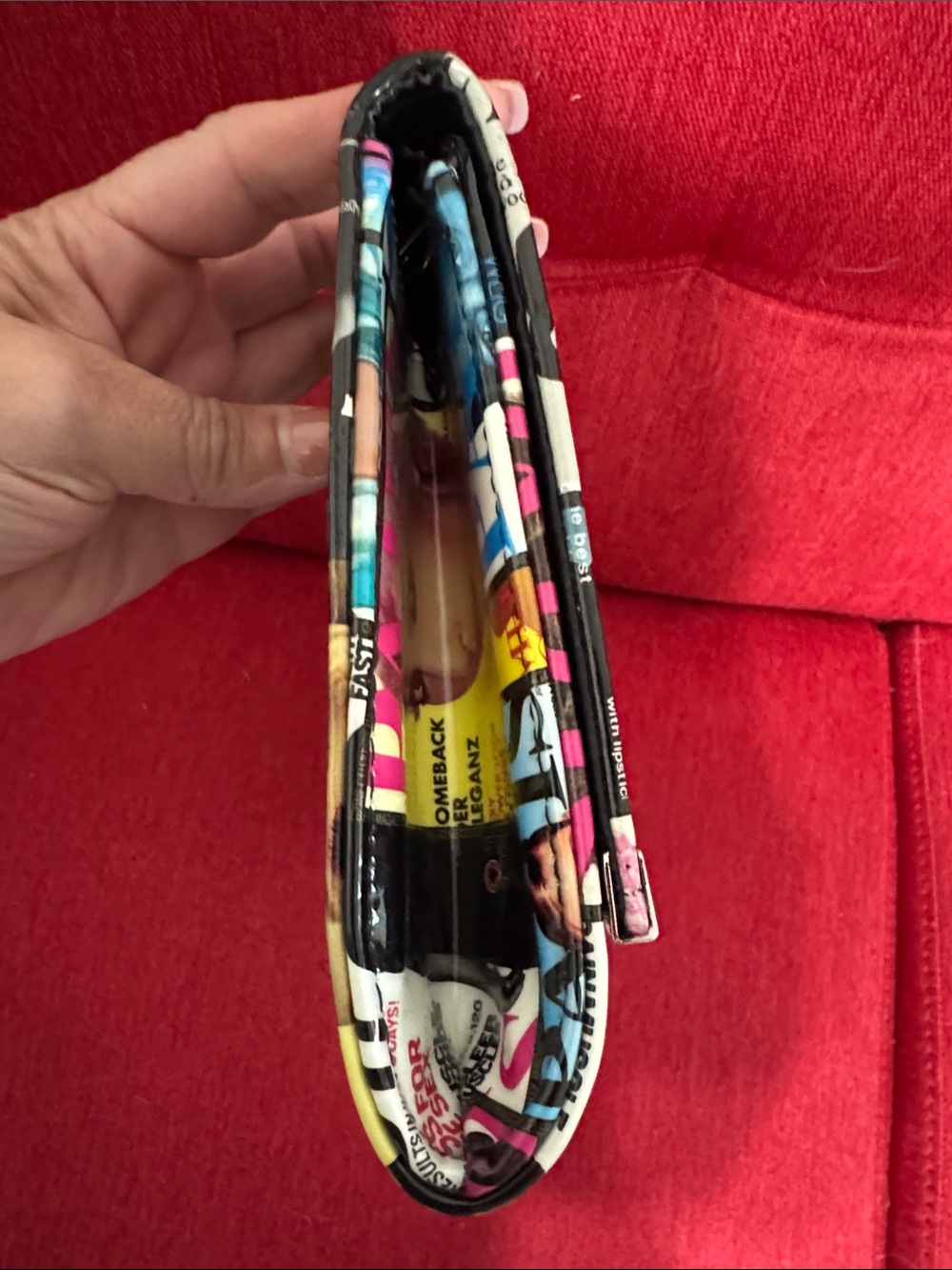 adidas Multicolor Graphic Print Clutch - Picture 5 of 7